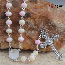 Crystal beads rosary